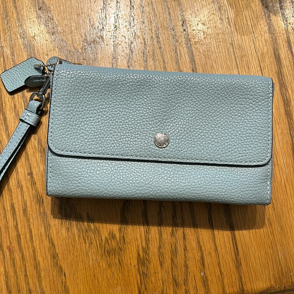 Coach 3 pocket wallet